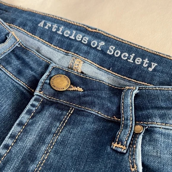 EUC • Articles of Society Carly Crop Skinny Jeans in Del Mar • Women’s 28 👖 - Picture 12 of 14